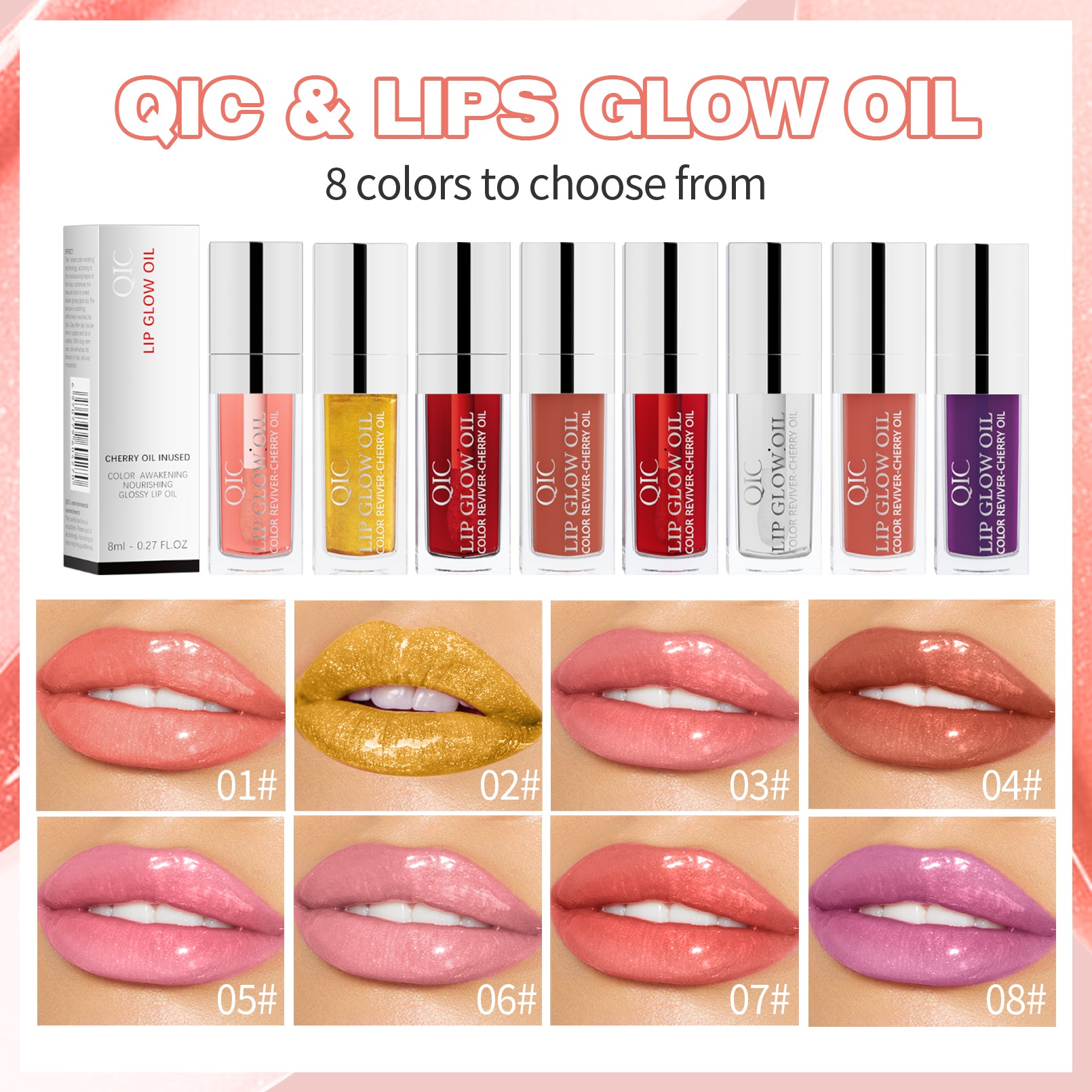 GlowTint Lip Oil ✨ Hydrating Plumping Treatment! 💋 24H Moisture Boost + Lip Line Smoothing 🌟 Glass-Like #JuicyLips #LipCareHack GlowTint Lip Oil ✨ Hydrating Plumping Treatment! 💋 24H Moisture Boost + Lip Line Smoothing 🌟 Glass-Like #JuicyLips #LipCareHack